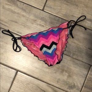 Colorful Striped VS Bikini Bottoms